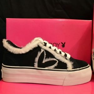 playboy platform sneakers